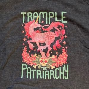TRAMPLE THE PATRIARCHY long-sleeve tee